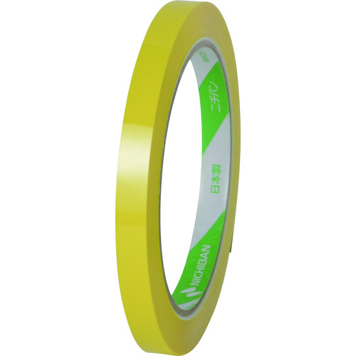 トラスコ中山 ニチバン バッグシーリングテープ黄 540Y 9mmX50m(ご注文単位20巻)【直送品】