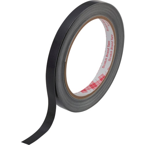 トラスコ中山 3M 超高分子量ポリエチレンテープ(帯電防止・強接着) 5410 10mmX15m 黒（ご注文単位1巻）【直送品】