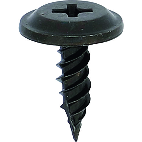 トラスコ中山 OHSATO 亜鉛黒すっごく速い三条金具ビス4X13(ご注文単位1箱)【直送品】