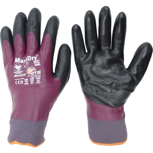 トラスコ中山 エーティージー 防寒作業用手袋 マキシドライゼロ 56-451 M(ご注文単位1組)【直送品】