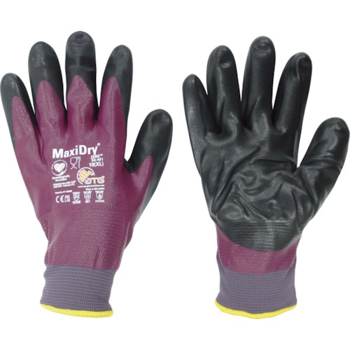 トラスコ中山 エーティージー 防寒作業用手袋 マキシドライゼロ 56-451 XL(ご注文単位1組)【直送品】