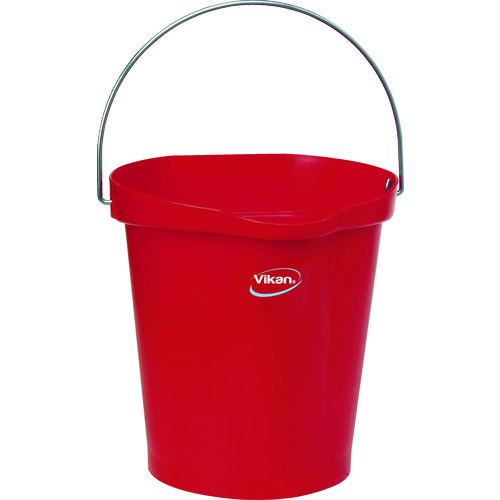 トラスコ中山 Vikan ハイジーンバケット 5686 レッド(ご注文単位1個)【直送品】