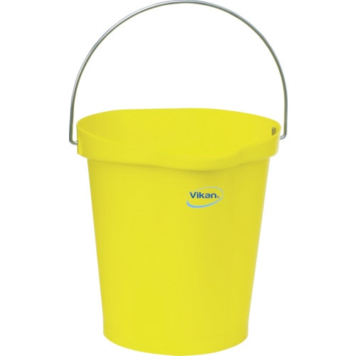 トラスコ中山 Vikan ハイジーンバケット 5686 イエロー(ご注文単位1個)【直送品】