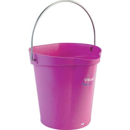 トラスコ中山 Vikan ハイジーンバケット 5688 ピンク(ご注文単位1個)【直送品】