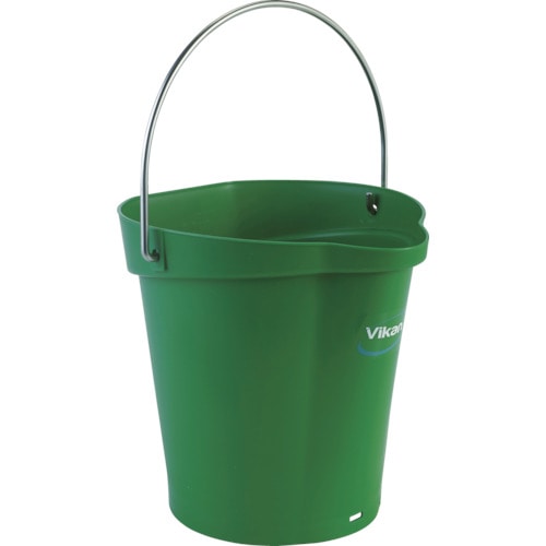 トラスコ中山 Vikan ハイジーンバケット 5688 グリーン(ご注文単位1個)【直送品】