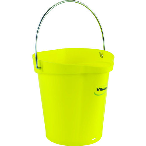 トラスコ中山 Vikan ハイジーンバケット 5688 イエロー(ご注文単位1個)【直送品】