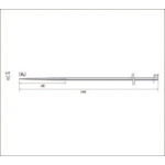 トラスコ中山 ナカニシ ダイヤモンドヤスリ #400 丸 刃長40×刃幅2(ご注文単位1本)【直送品】