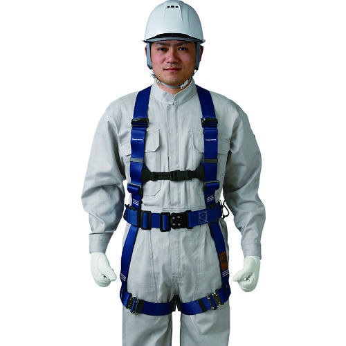 トラスコ中山 タニザワ 墜落制止用器具 フルハーネス “輝2” 171-7605(ご注文単位1本)【直送品】