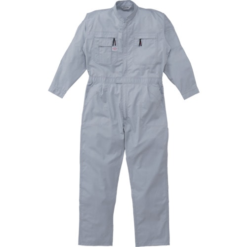 トラスコ中山 AUTO-BI つなぎ服5750-007グレー-M（ご注文単位1着）【直送品】