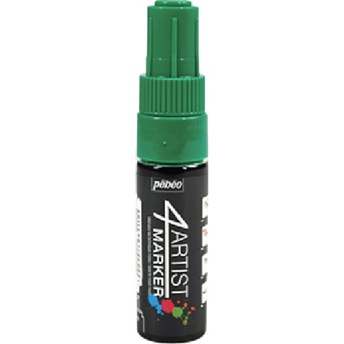 トラスコ中山 ペベオ 4アーティスト マーカー 8mmチズル ダークグリーン(ご注文単位1本)【直送品】