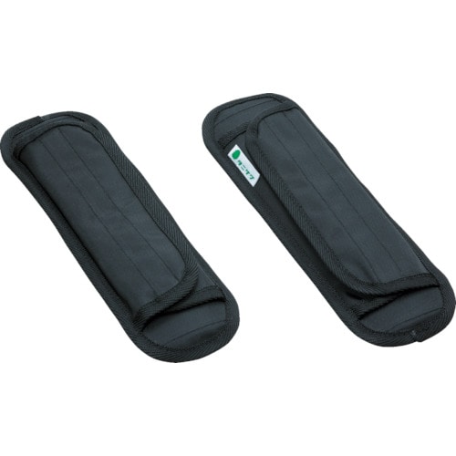 トラスコ中山 タニザワ フルハーネス用肩パット ブラック(ご注文単位1組)【直送品】