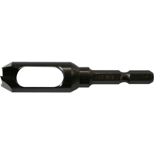 トラスコ中山 スターエム ハイス六角軸埋木錐 刃径9.0mm シャンク径6.35mm(ご注文単位1本)【直送品】