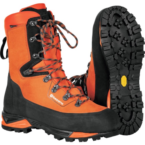 トラスコ中山 ハスクバーナ プロテクティブレザーブーツテクニカル24 (45)(ご注文単位1足)【直送品】