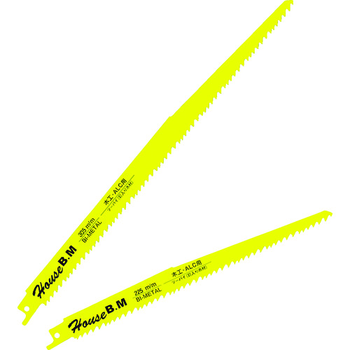トラスコ中山 ハウスB.M セーバーソー解体木工・ALC用 (5枚入) 818-4595(ご注文単位1パック)【直送品】