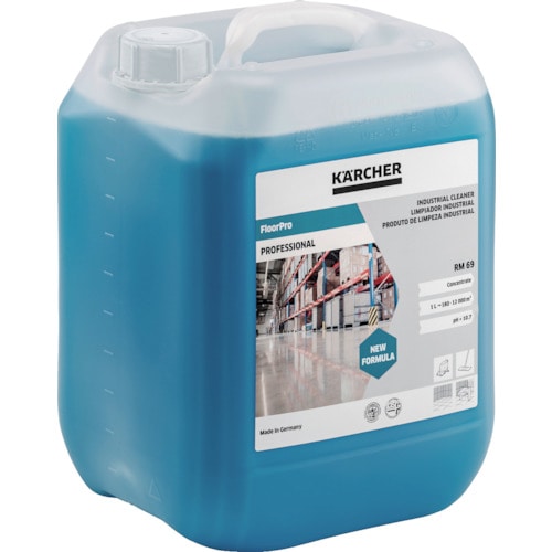 トラスコ中山 ケルヒャー 床洗浄機用洗剤RM69 ASF 10L(ご注文単位1本)【直送品】