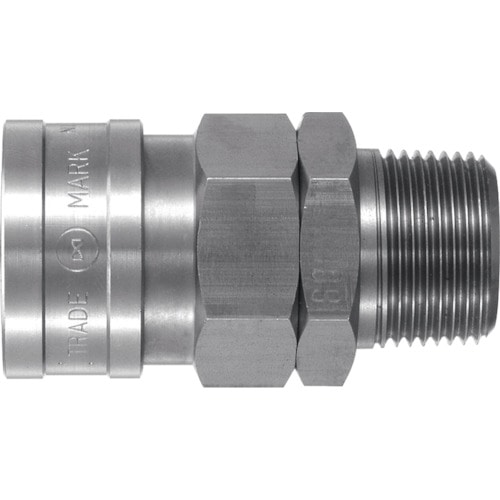 トラスコ中山 日東 ハイカプラ ステンレス製 ニトリルゴムNBR(SG)SUS600SM(00274)（ご注文単位1個）【直送品】