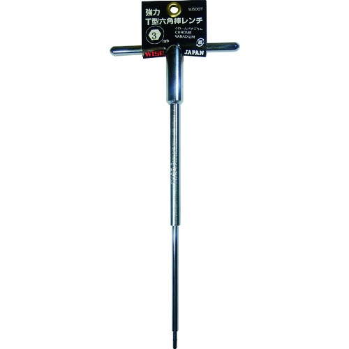 トラスコ中山 ワイズ T型 六角棒レンチ 3.0×248(ご注文単位1本)【直送品】