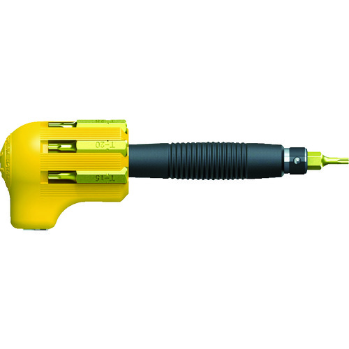 トラスコ中山 アネックス 差替式ドライバーセット へクスローブビット L型 7本(ご注文単位1セット)【直送品】