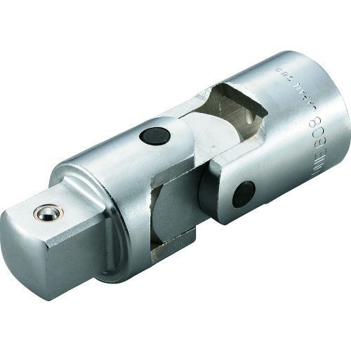 トラスコ中山 TONE ユニバーサルジョイント 差込角25.4mm 全長128mm(ご注文単位1個)【直送品】