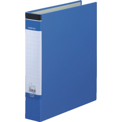 トラスコ中山 キングジム DリングファイルBF 青　131-1506（ご注文単位1冊）【直送品】