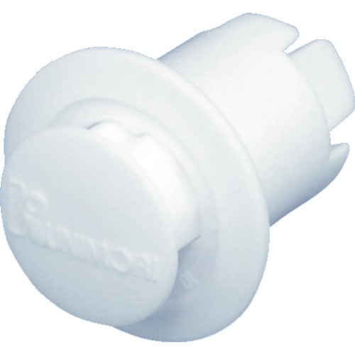 トラスコ中山 KUNIMORI パンロック φ10×L10 白 (100個入)(ご注文単位1袋)【直送品】