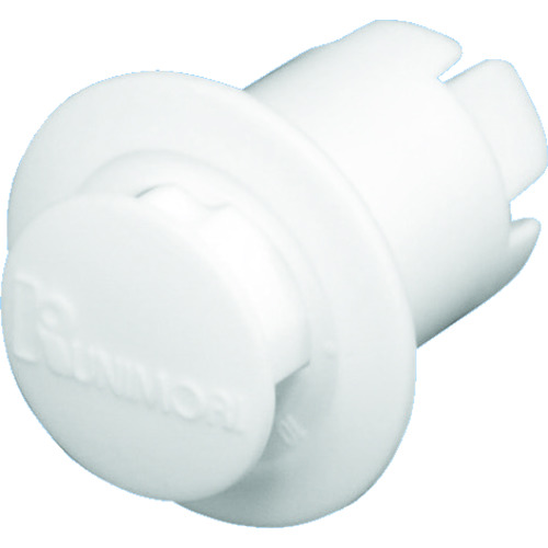 トラスコ中山 KUNIMORI パンロック φ10×L6 白 (100個入)(ご注文単位1袋)【直送品】