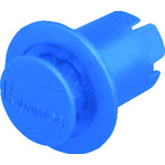 トラスコ中山 KUNIMORI パンロック φ10×L10 青 (100個入)(ご注文単位1袋)【直送品】