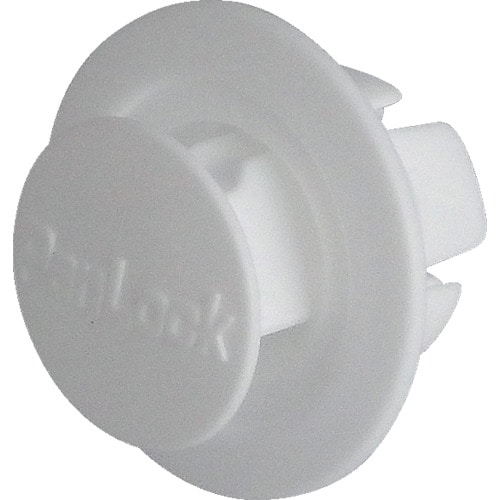 トラスコ中山 KUNIMORI パンロック φ10×L4 白 (100個入)(ご注文単位1袋)【直送品】