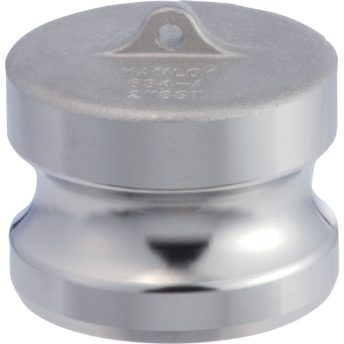 トラスコ中山 トヨックス カムロック アダプター ダストプラグ ステンレス 634-A 2インチ SST（ご注文単位1個）【直送品】