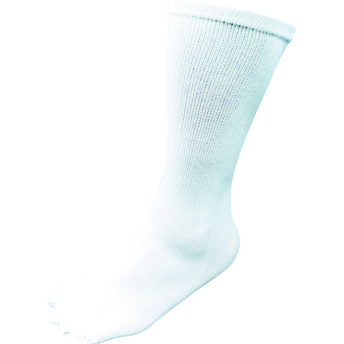 トラスコ中山 泉州 5本指ソックス 晒4足組(ご注文単位1パック)【直送品】