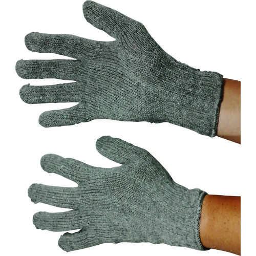 トラスコ中山 富士手袋 綿特軍手 グレー(ご注文単位1ダース)【直送品】