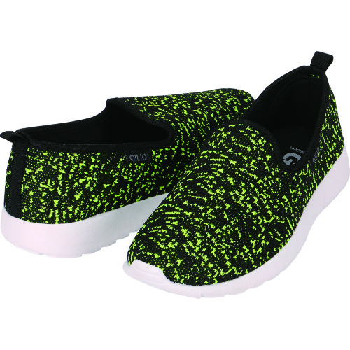 トラスコ中山 カジメイク 6408 GILIO エグゼクティブシューズ イエロー 27(ご注文単位1足)【直送品】