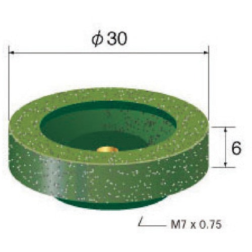 トラスコ中山 ナカニシ インパルス用先端工具 (1Pk(箱)=10個入) 293-2776(ご注文単位1パック)【直送品】