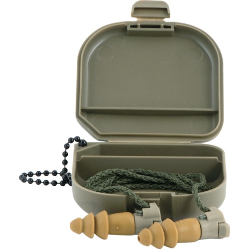 トラスコ中山 MOLDEX 耐衝撃音用耳せん BATTLEPLUGS Sサイズ(ご注文単位1組)【直送品】