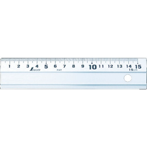 トラスコ中山 シンワ アルミ直尺 アル助 150mm(ご注文単位1本)【直送品】