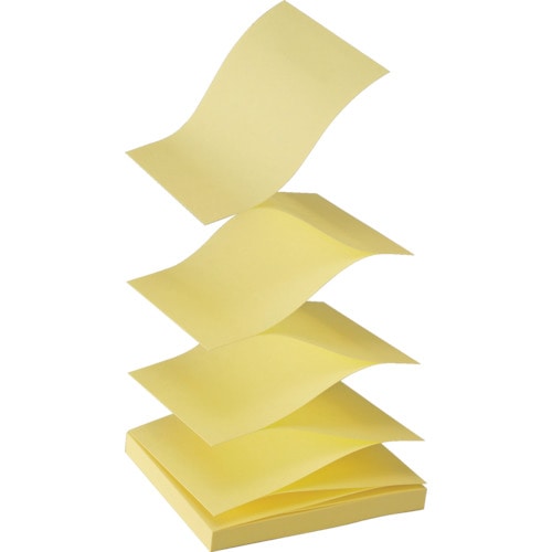 トラスコ中山 3M ポスト・イット ポップアップノート詰替用 イエロー 829-1071(ご注文単位1パック)【直送品】