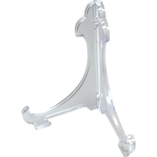 トラスコ中山 福井金属工芸 皿立て 8号 プラスチック 透明 6581-2(ご注文単位1個)【直送品】