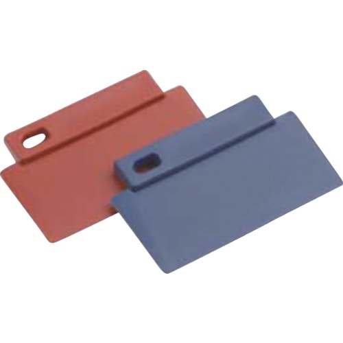 トラスコ中山 バーテック バーキンタ 3エッジスパチュラ 青 BCST-3EB すくい部幅200mm(ご注文単位1本)【直送品】