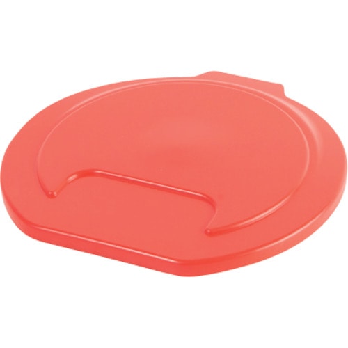 トラスコ中山 バーテック バーキンタX カラーバケツ用蓋 9L 赤 BKXCBF-9R(ご注文単位1個)【直送品】