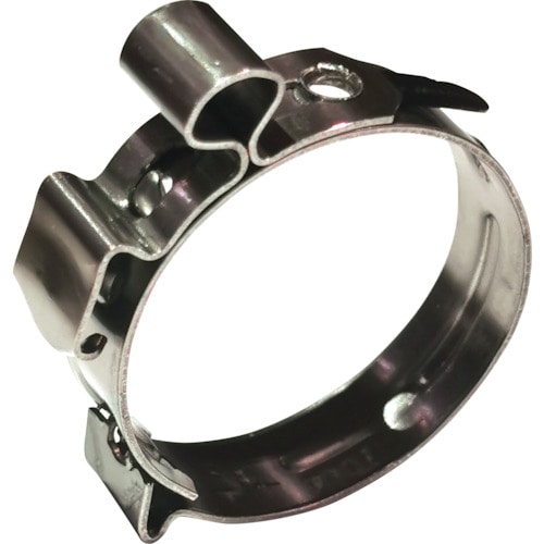 トラスコ中山 CAILLAU ホースクランプ CLIC-E 締付径24.5~25.5mm(ご注文単位1袋)【直送品】