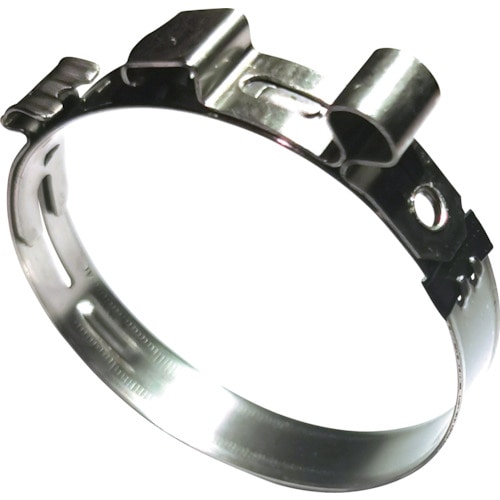 トラスコ中山 CAILLAU ホースクランプ CLIC-E 締付径40.5~41.5mm(ご注文単位1袋)【直送品】