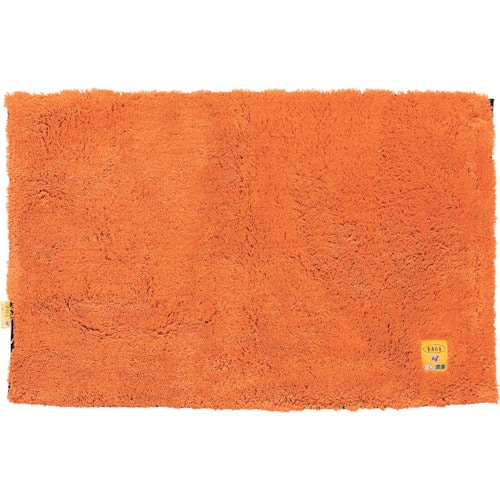 トラスコ中山 オカ 乾度良好Ag＋バスマット60×90 オレンジ（ご注文単位1枚）【直送品】