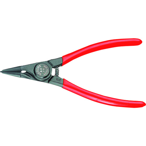 トラスコ中山 GEDORE スナップリングプライヤー 軸用直型 8000A 40-100mm(ご注文単位1個)【直送品】