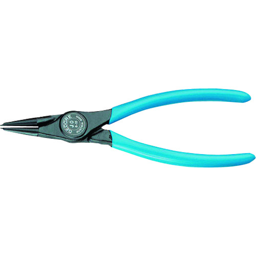 トラスコ中山 GEDORE スナップリングプライヤー 穴用直型 8000J 8-13mm(ご注文単位1個)【直送品】