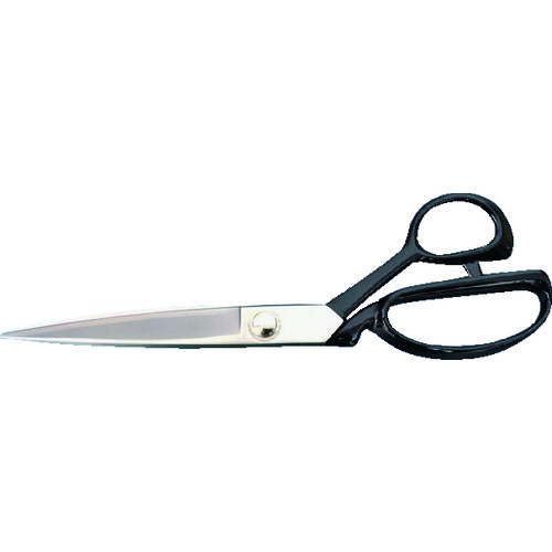 トラスコ中山 クロバー 布切はさみ24cm プロ用白鋼(ご注文単位1個)【直送品】