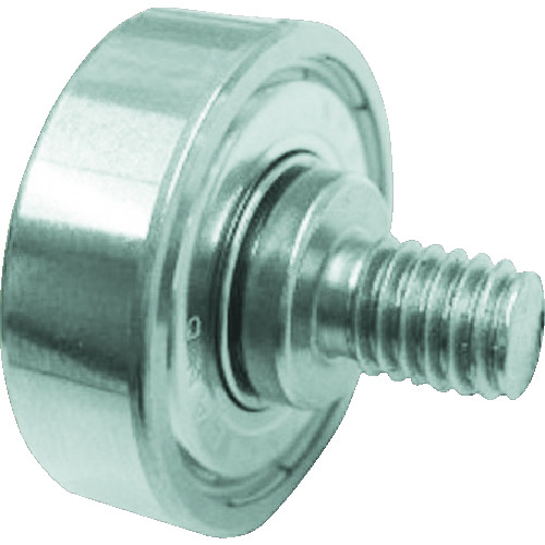 >トラスコ中山 イースタン ステンレス製 六角穴ボルト付ベアリング 855-1245(ご注文単位1個)【直送品】