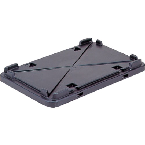 トラスコ中山 天昇 導電性コンテナ 674037 テンバコED-FN2フタ (ご注文単位1個)【直送品】