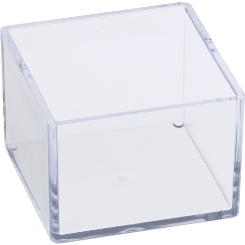 トラスコ中山 蝶プラ ポリスチレンケース デスコ K2(ご注文単位1個)【直送品】