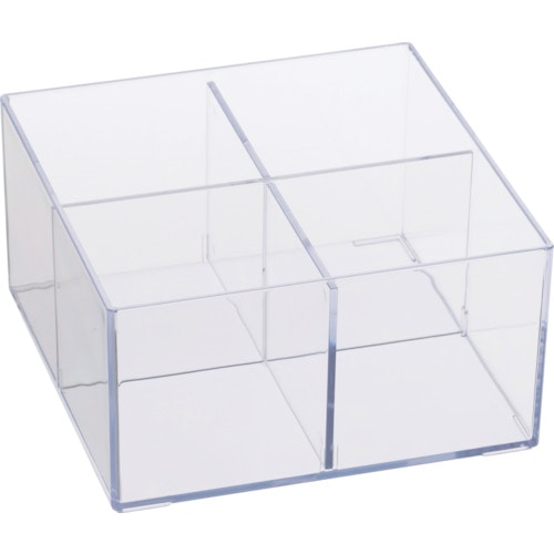 トラスコ中山 蝶プラ ポリスチレンケース デスコ M2(ご注文単位1個)【直送品】