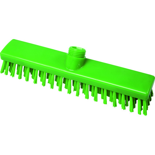 トラスコ中山 バーテック バーキュートプラス デッキブラシ ヘッド 緑 BCP-DG HACCAP対応 幅280mm(ご注文単位1本)【直送品】